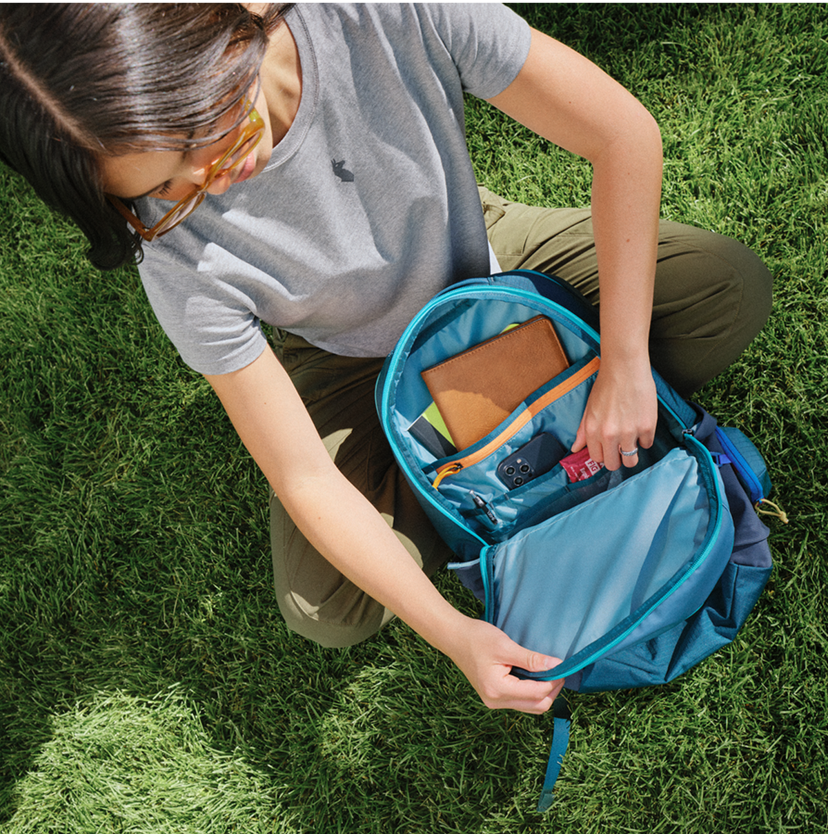 Allpa 26L Daypack - Blue Spruce/Abyss - US 3388