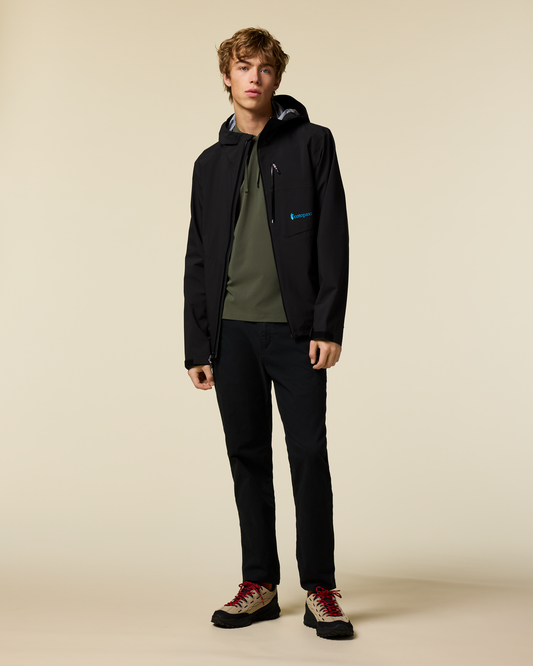 Impermeo 3L Hooded Shell Jacket - Men's - Cotopaxi Black - US 7216