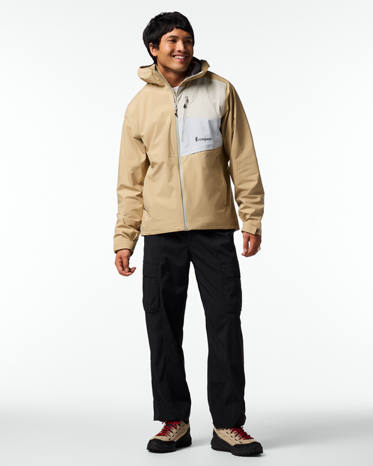 Impermeo 3L Hooded Shell Jacket - Men's - Khaki - US 6650