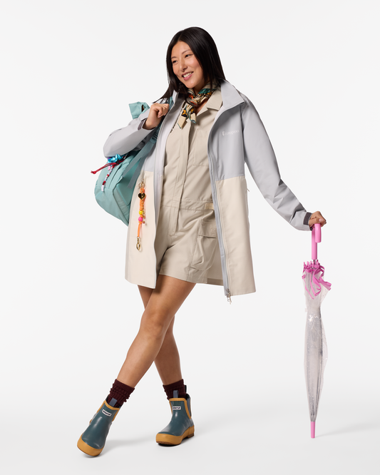 Cielo Rain Trench - Women's - Vapor/Chalk - US 3246
