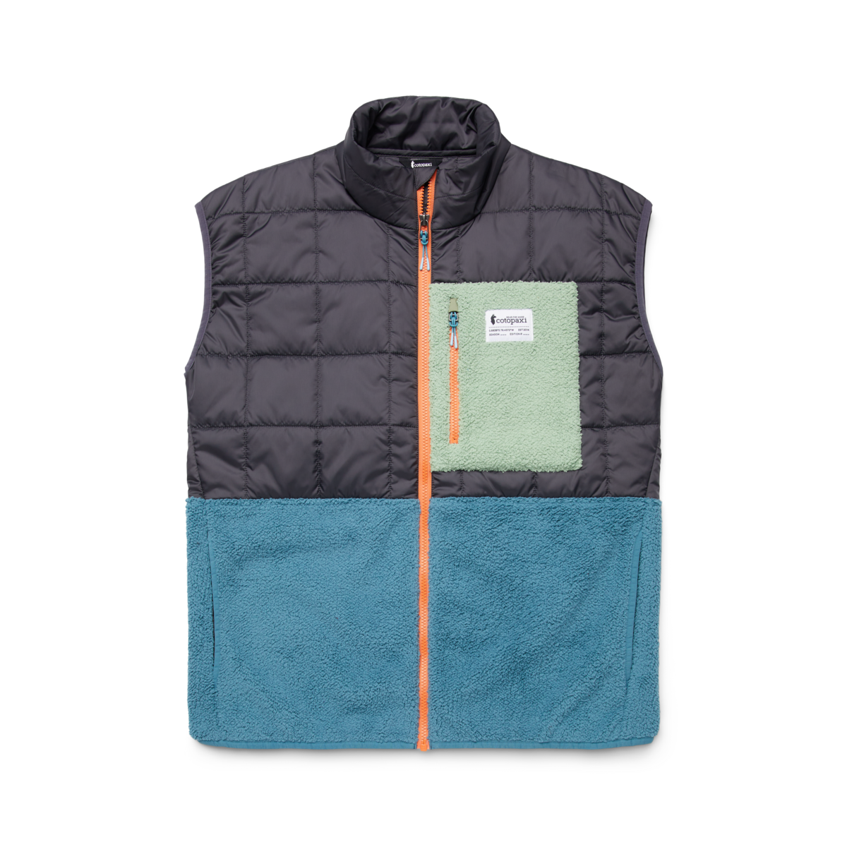 Trico Hybrid Vest - Men's - Graphite/Blue Spruce - US 9807