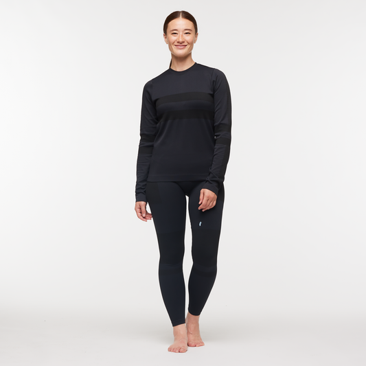 Debajo Seamless Baselayer Crew - Women's - Cotopaxi Black - US 3947