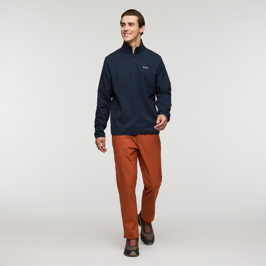 Envo Fleece Quarter-Zip Pullover - Men's - Heather Carbon - US 5506