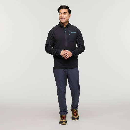 Otero Fleece Half-Zip Pullover - Men's - Cotopaxi Black - US 1464