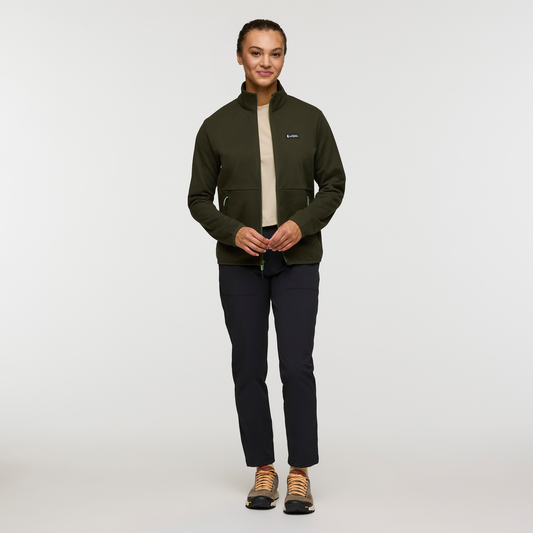 Envo Fleece Full-Zip Jacket - Women's - Heather Woods - US 2970