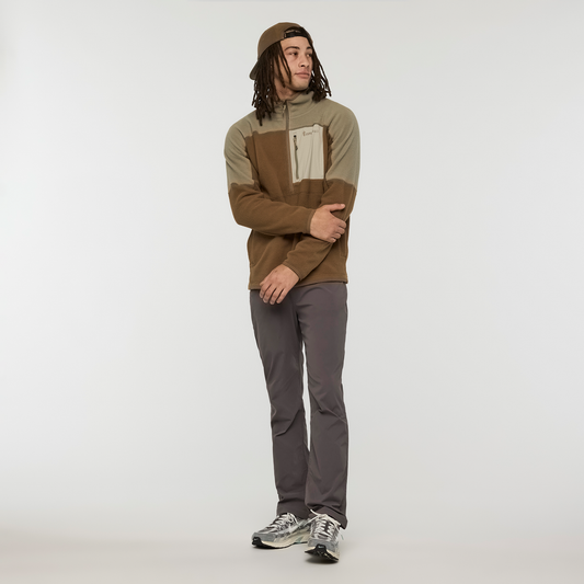 Abrazo Fleece Half-Zip Jacket - Men's - Stone/Dune - US 2559