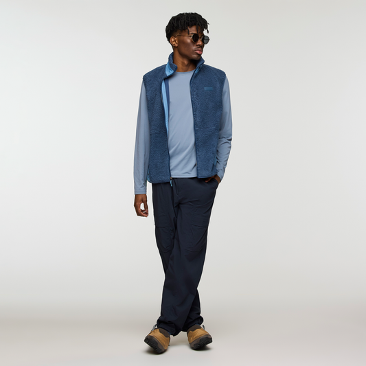 Bacano Fleece Vest - Men's - Deep Sea/Fjord - US 5196