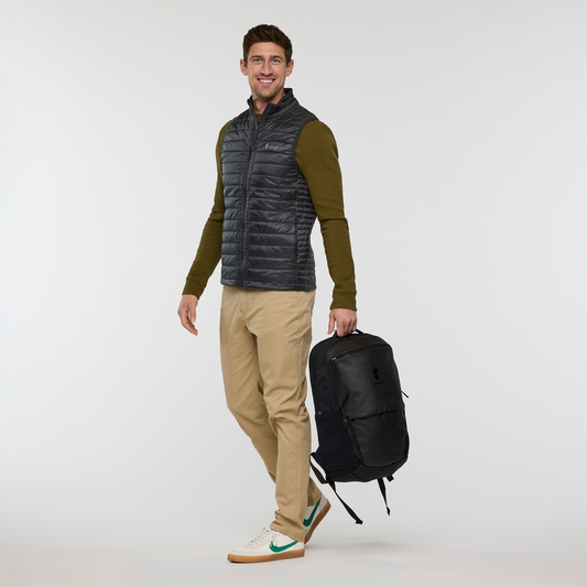 Capa Insulated Vest - Men's - Charcoal - US 4580