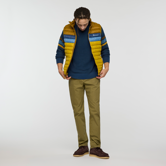 Fuego Down Vest - Men's - Bronze/Gold - US 4226