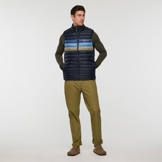 Fuego Down Vest - Men's - Carbon Stripes - US 9570