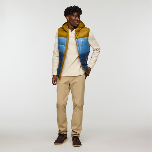 Fuego Max Down Vest - Men's - Bronze/Deep Sea - US 9745