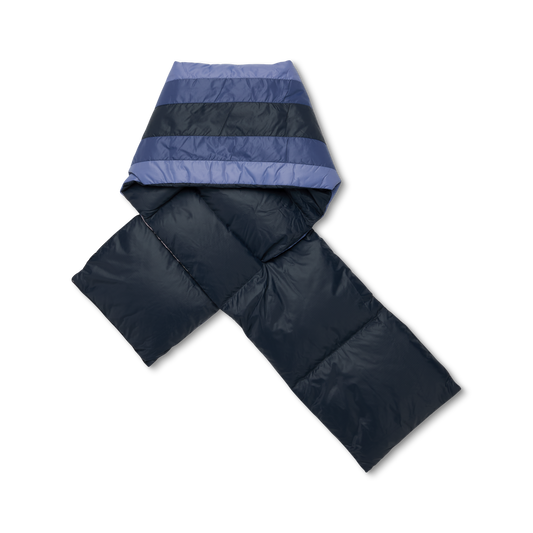 Fuego Down Scarf - Carbon Stripes - US 6349