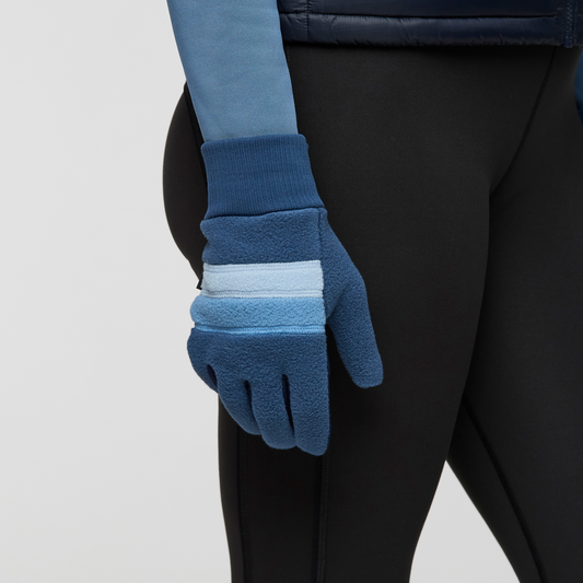 Teca Fleece Gloves - Deep Sea - US 2001