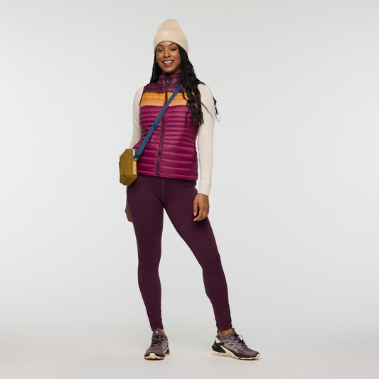 Fuego Down Vest - Women's - Blackberry/Jam - US 1505