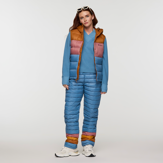 Fuego Max Down Vest - Women's - Sienna/Fjord - US 8056