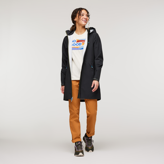 Cielo Rain Trench - Women's - Black - US 4245