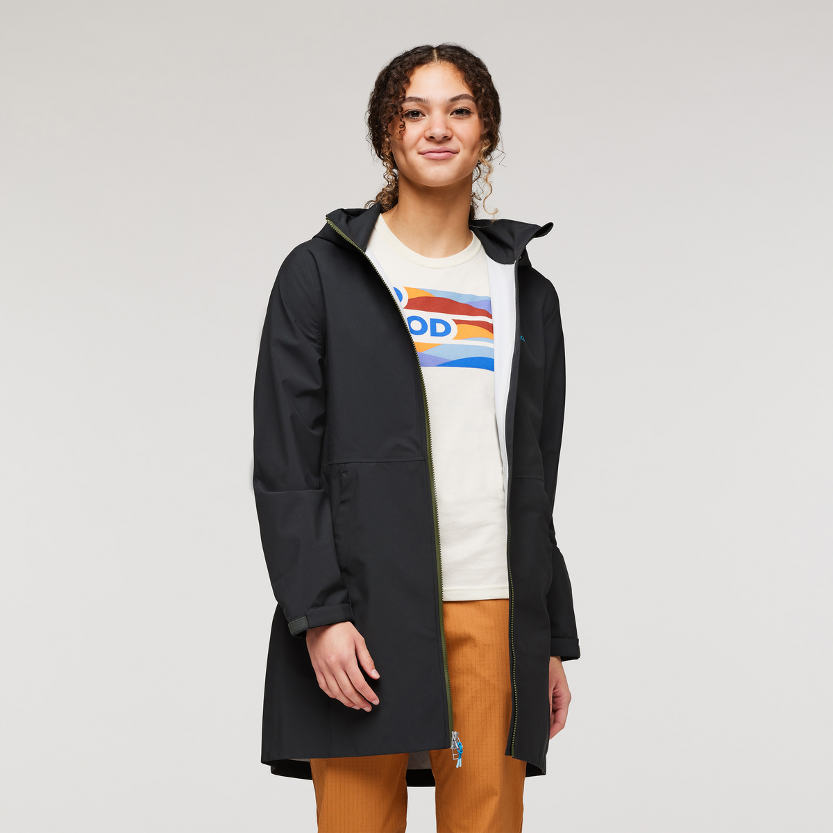 Cielo Rain Trench - Women's - Black - US 4245