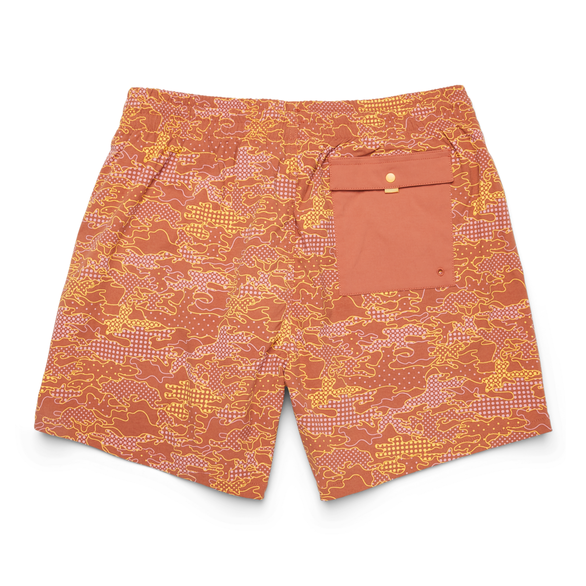 Brinco 5" Short - Print - Men's - Scenic Route Faded Brick - US 6176