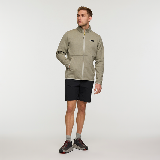 Envo Fleece Full-Zip Jacket - Men's - Heather Pebble - US 2829