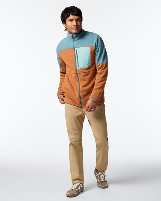 Abrazo Fleece Full-Zip Jacket - Men's - Everglade/Whiskey - US 6687