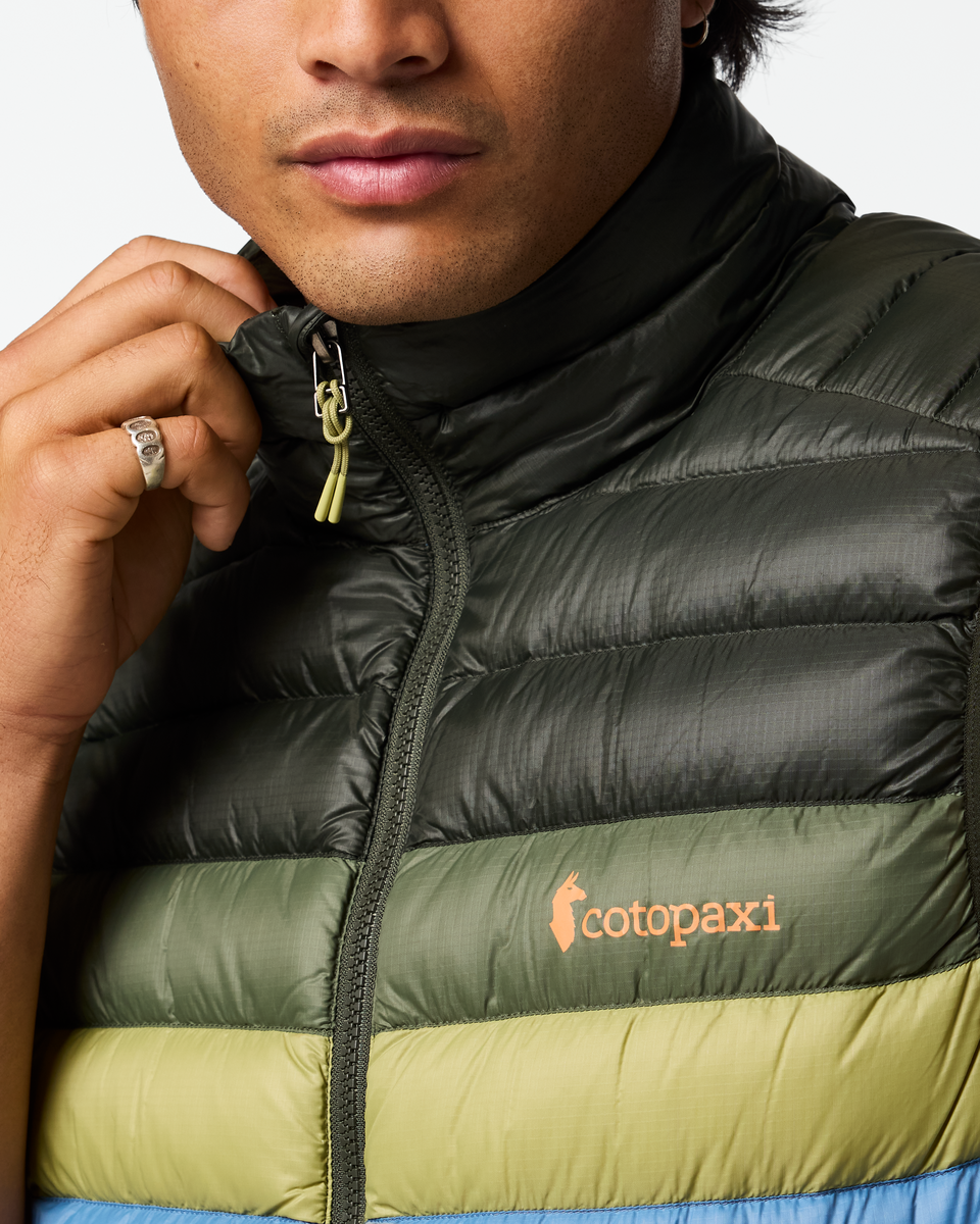 Fuego Down Vest - Men's - Woods Stripes - US 9035