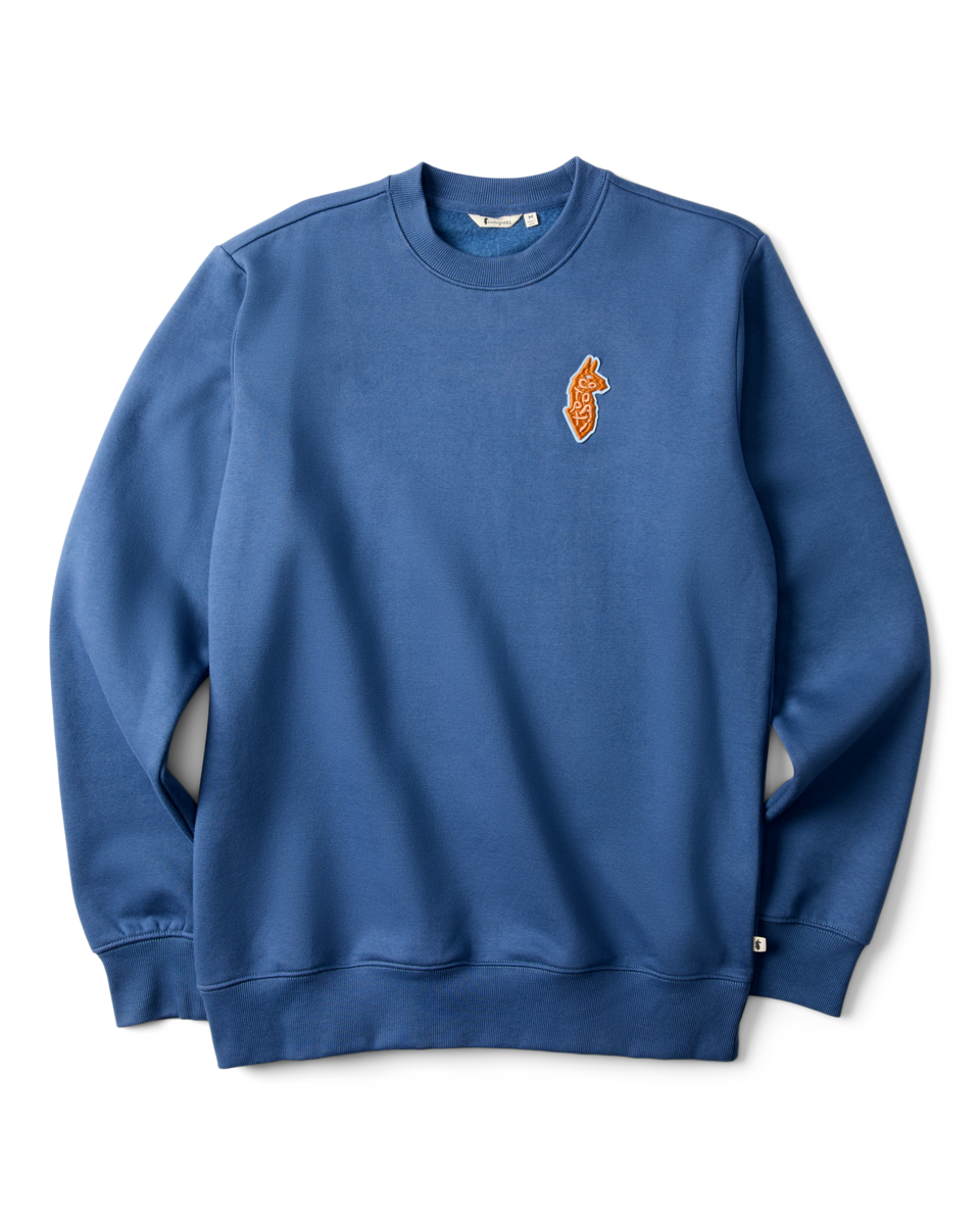 Lava Llama Crew Sweatshirt - Men's - Deep Sea - US 9932