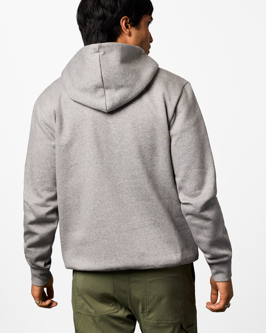 Llama Patch Pullover Hoodie - Men's - Heather Grey - US 5503