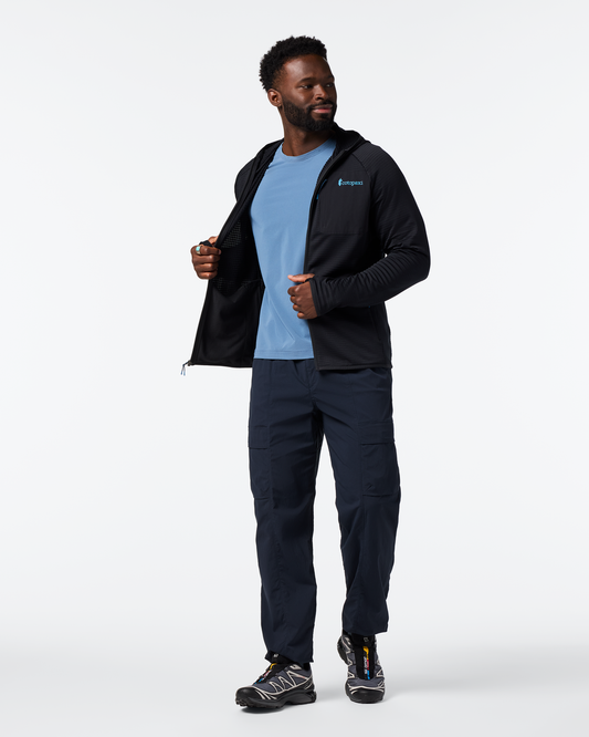 Otero Fleece Full-Zip Hooded Jacket - Men's - Cotopaxi Black - US 6691