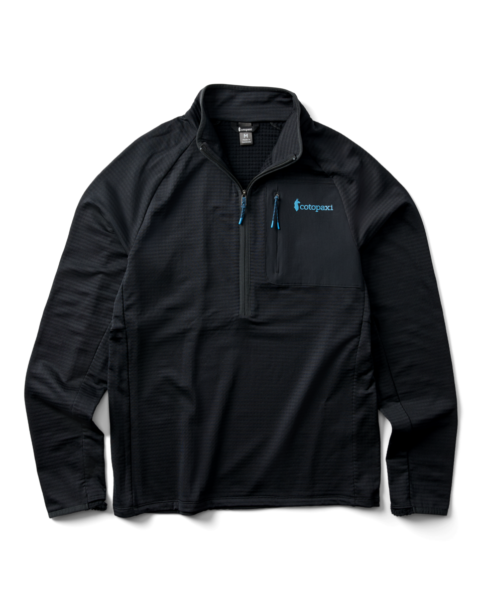 Otero Fleece Half-Zip Pullover - Men's - Cotopaxi Black - US 1464