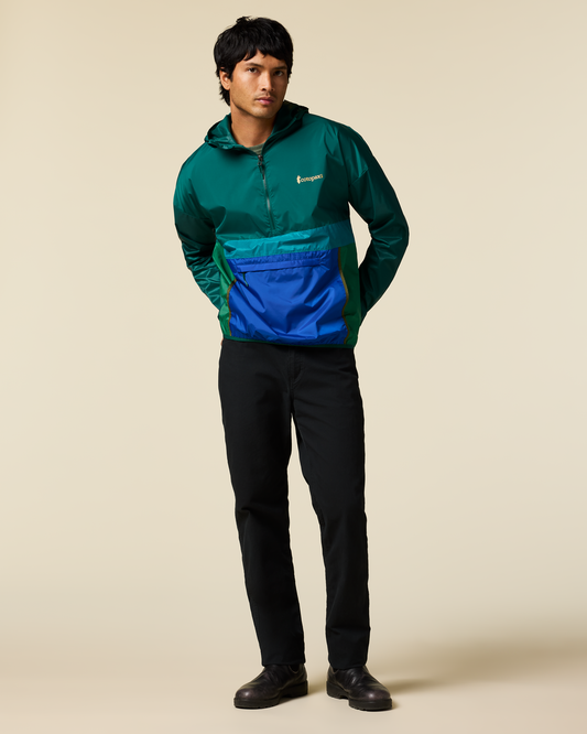 Teca Half-Zip Windbreaker - Men's - Eat More Veggies - US 8187