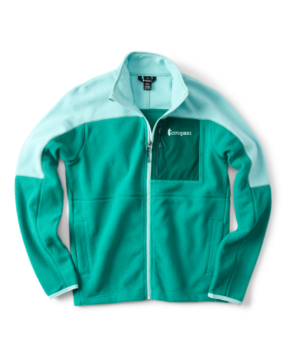 Abrazo Fleece Full-Zip Jacket - Women's - Tide Pool/Malachite - US 8836