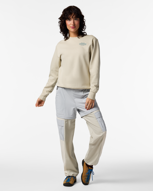 Adventure Gear Crew Sweatshirt - Women's - Mineral - US 6915