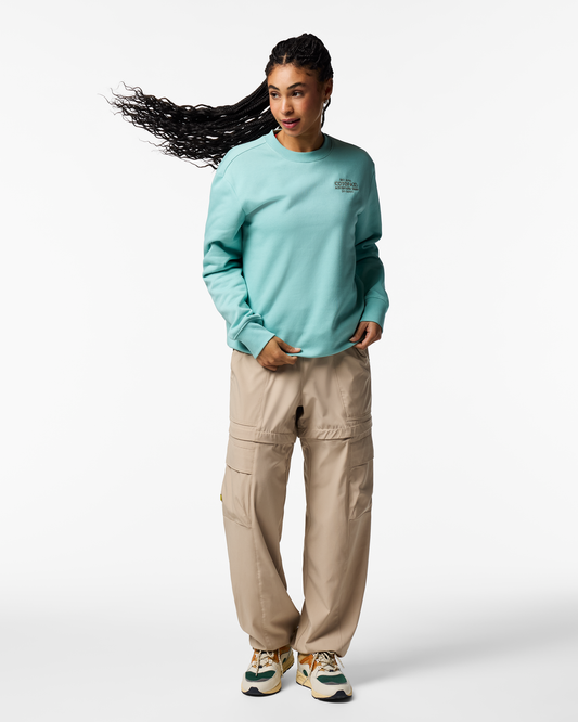 Adventure Gear Crew Sweatshirt - Women's - Tide Pool - US 3315