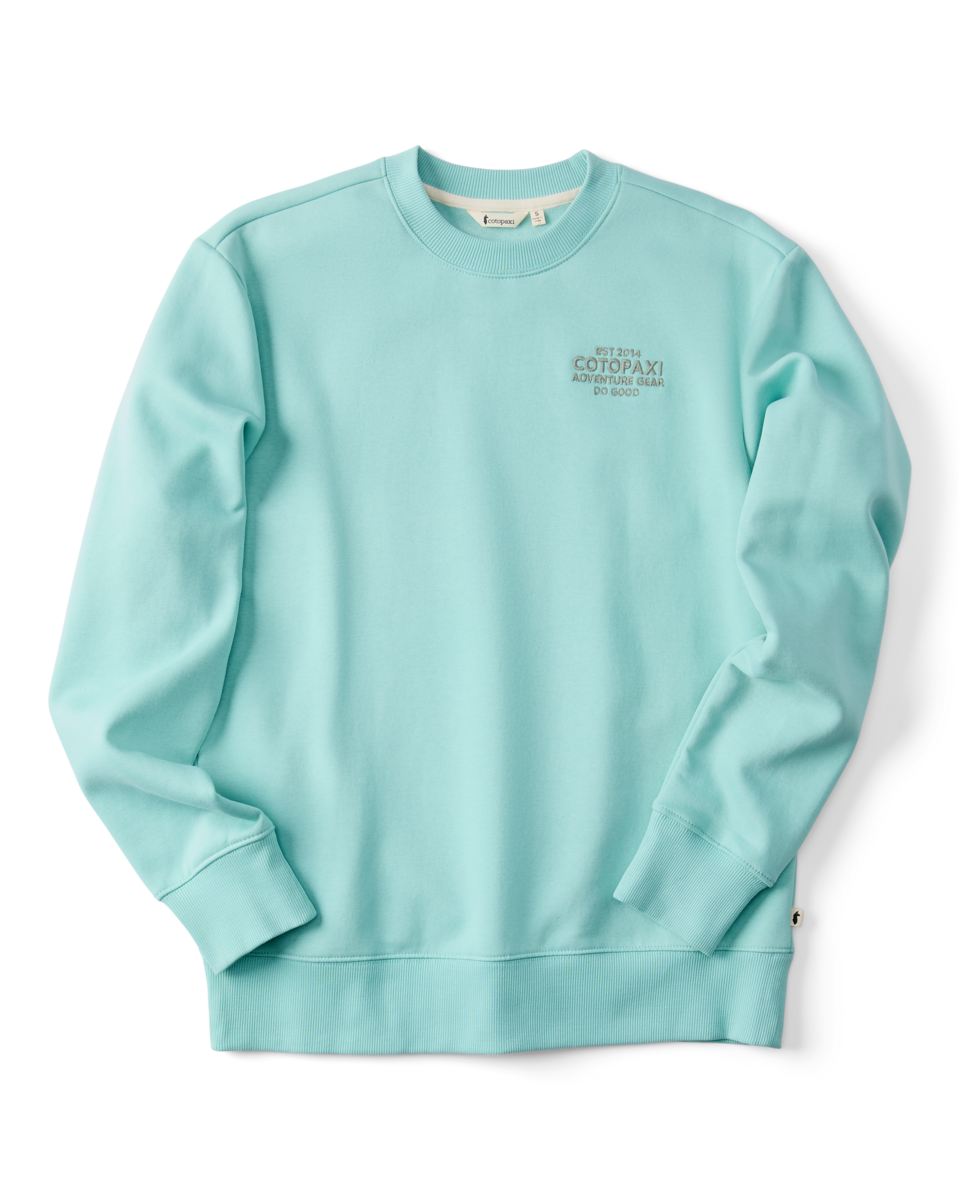 Adventure Gear Crew Sweatshirt - Women's - Tide Pool - US 3315