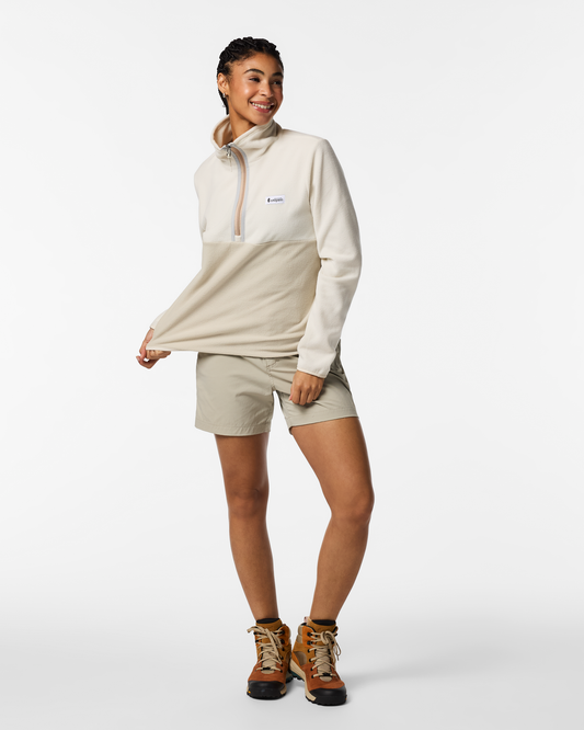 Amado Fleece Pullover - Women's - Chalk/Mineral - US 5578