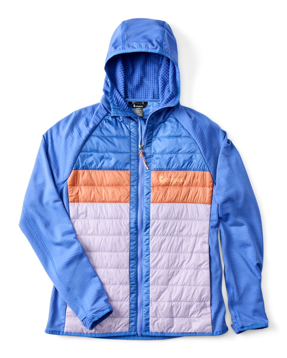 Capa Hybrid Insulated Hooded Jacket - Women's - Azure/Moonbeam - US 9873