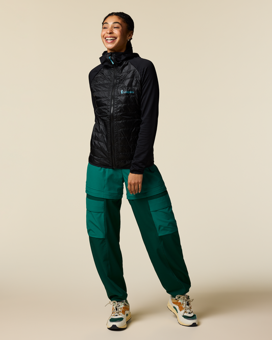 Capa Hybrid Insulated Hooded Jacket - Women's - Cotopaxi Black - US 6140