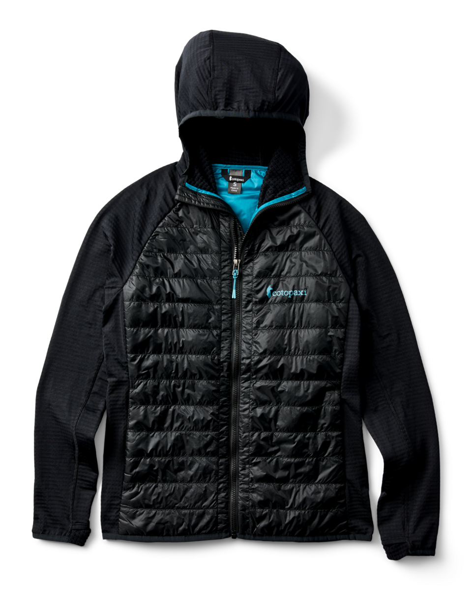 Capa Hybrid Insulated Hooded Jacket - Women's - Cotopaxi Black - US 6140