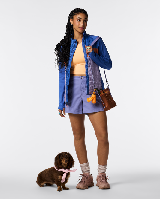 Capa Hybrid Insulated Jacket - Women's - Azure/Moonbeam - US 6750