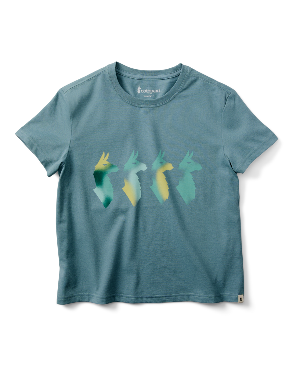 Cuatro Bitmap T-Shirt - Women's - Everglade - US 4456