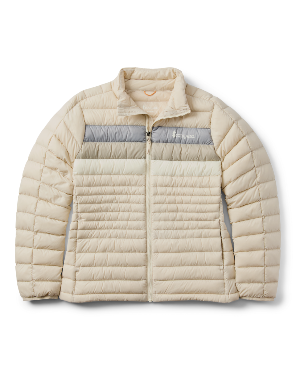 Fuego Down Jacket - Women's - Cream Stripes - US 2561