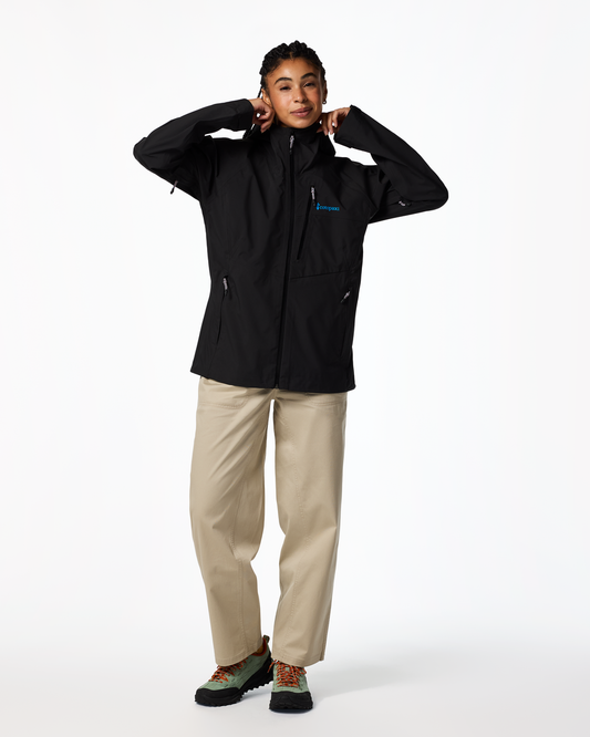 Impermeo 3L Hooded Shell Jacket - Women's - Cotopaxi Black - US 9419