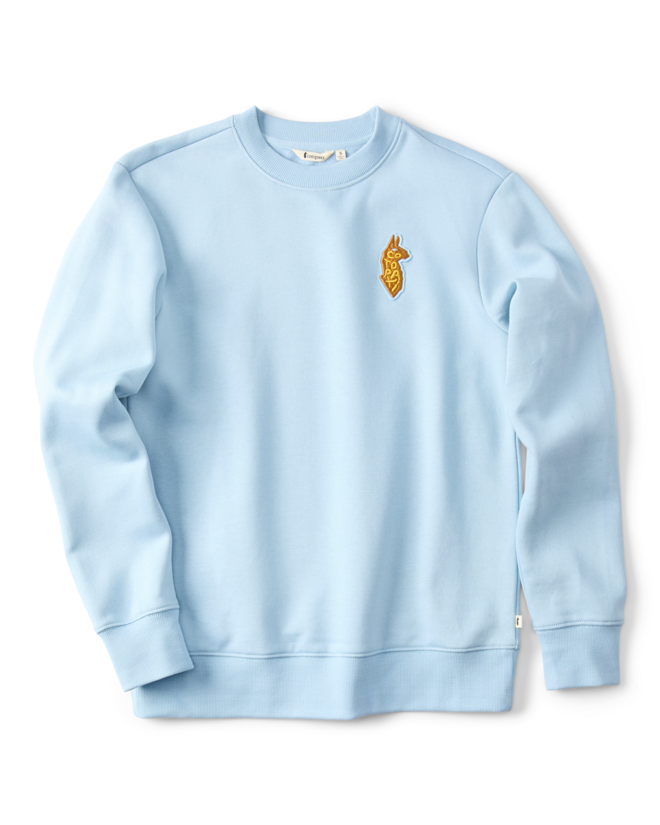 Lava Llama Crew Sweatshirt - Women's - Iceberg - US 7725