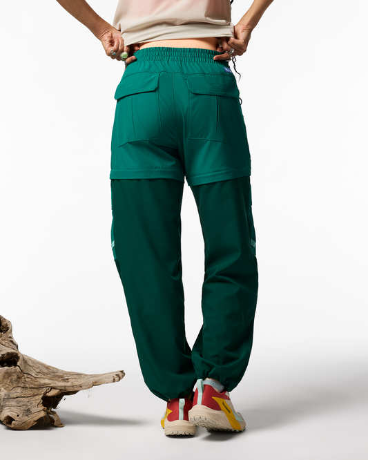 Losdos Zip-Off Pant - Women's - Malachite/Kale - US 8436