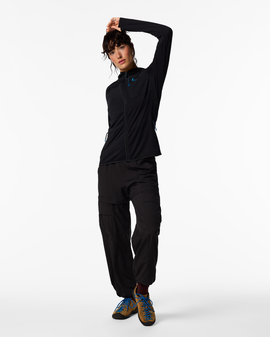 Otero Fleece Full-Zip Hooded Jacket - Women's - Cotopaxi Black - US 5994