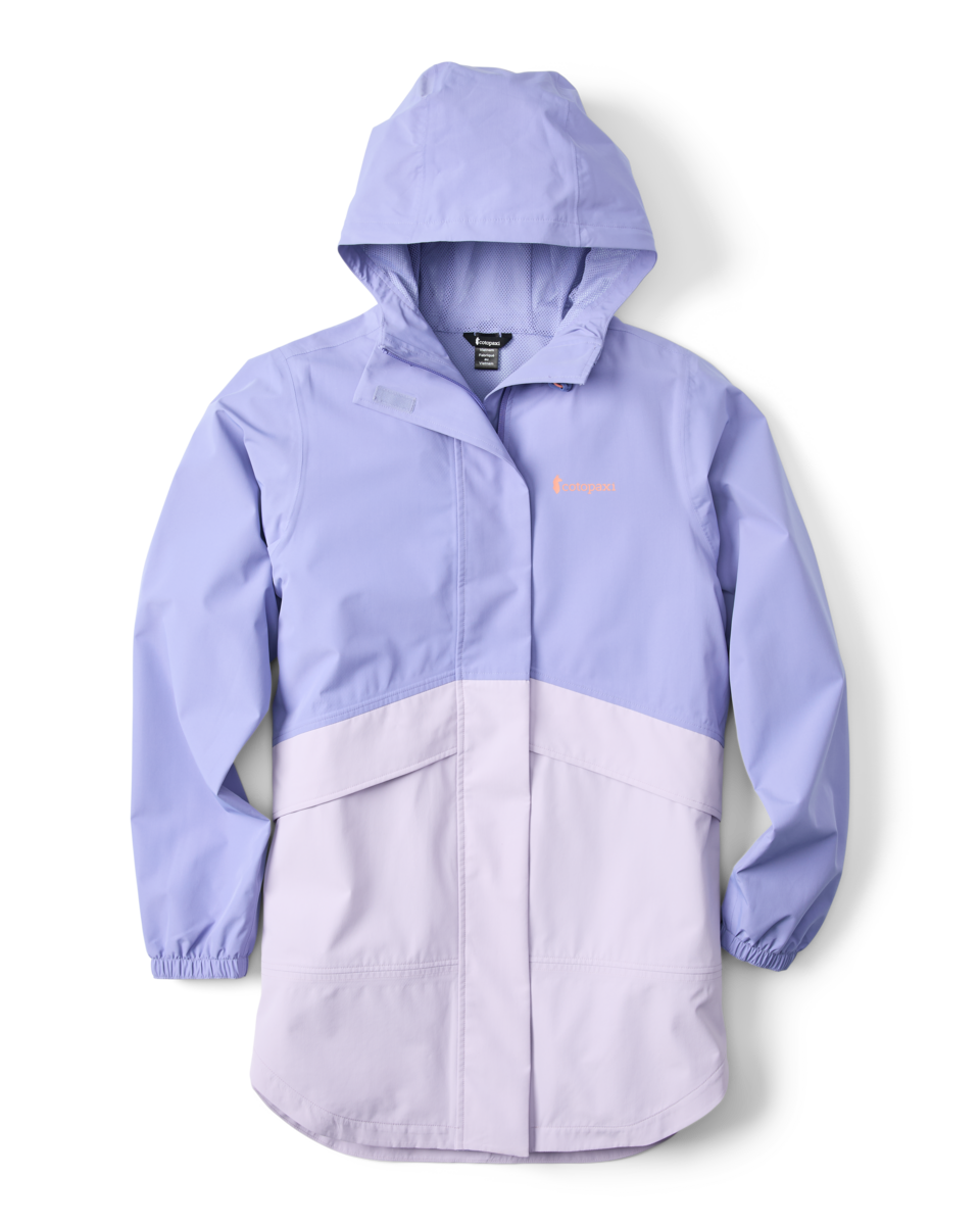 Rayu Rain Parka - Women's - Aster/Moonbeam - US 3193