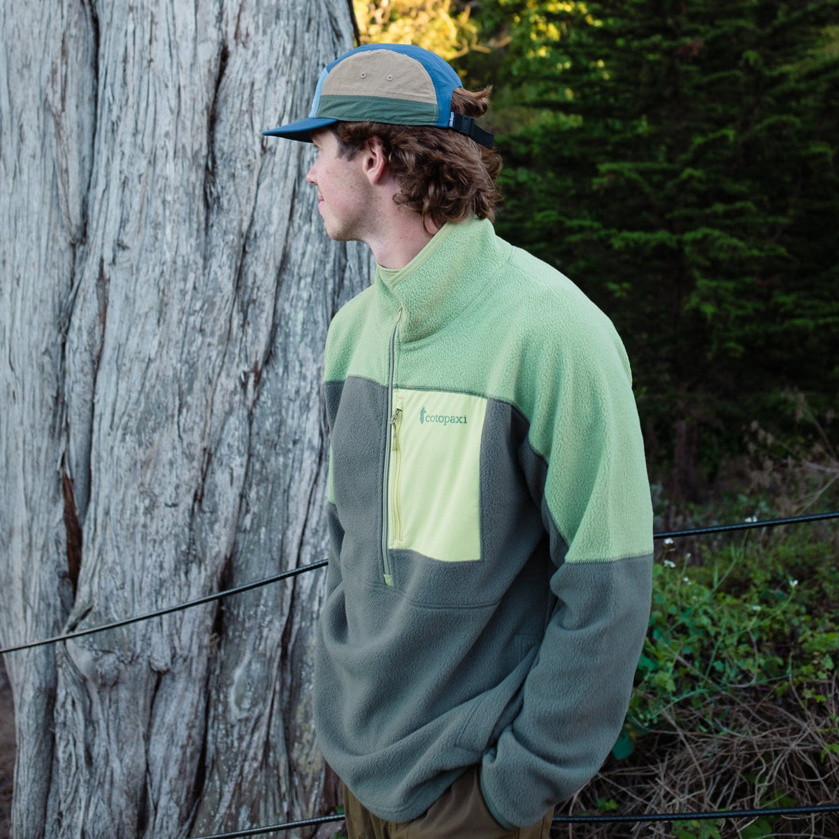 Abrazo Fleece Half-Zip Jacket - Men's - Stone/Dune - US 2559