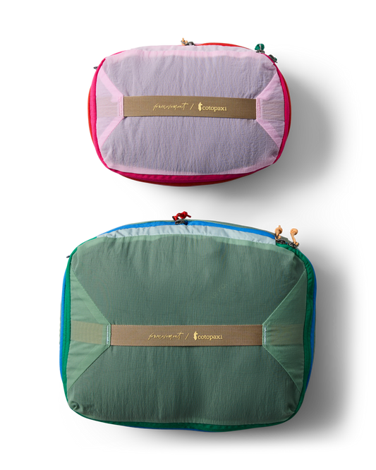 Cotopaxi X FP Movement Expandable Cubo Bundle - Powder Pink/Sterline Blue - US 7923