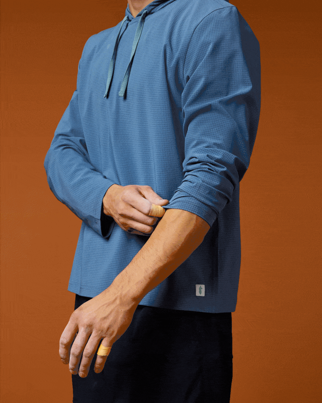 Pulso Tech Hoodie - Men's - Steel Blue - US 8971