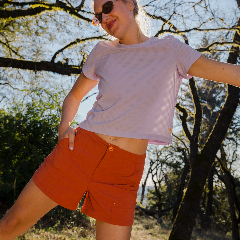 Coraje 4" Tech Short - Women's - Mineral - US 4824